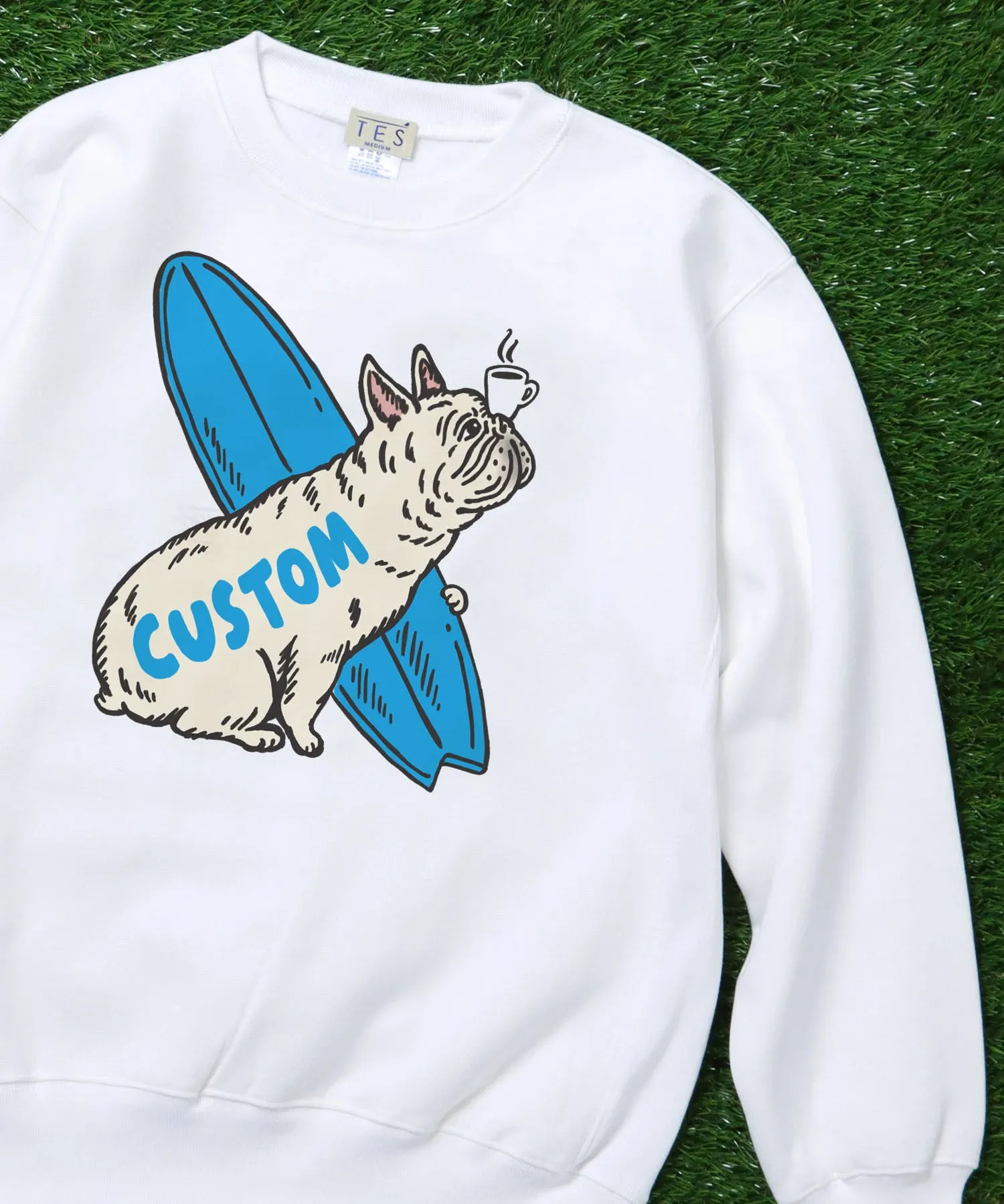 ≪カスタムオーダー≫ TES BUHI CAFE CUSTOM CREW SWEAT / スウェット トレーナー