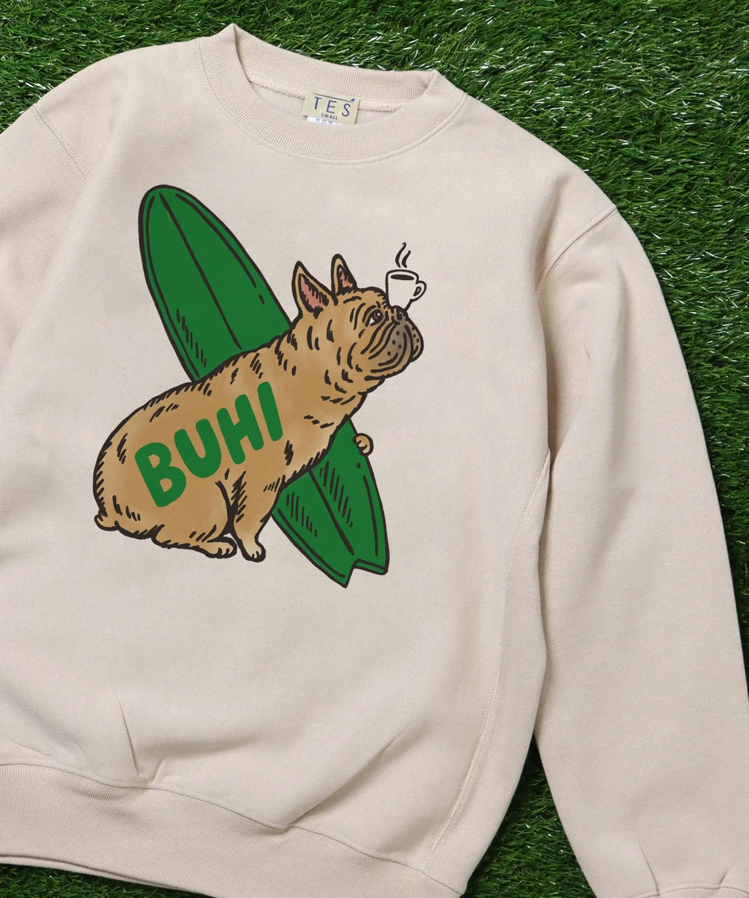 ≪カスタムオーダー≫ TES BUHI CAFE CUSTOM CREW SWEAT / スウェット トレーナー