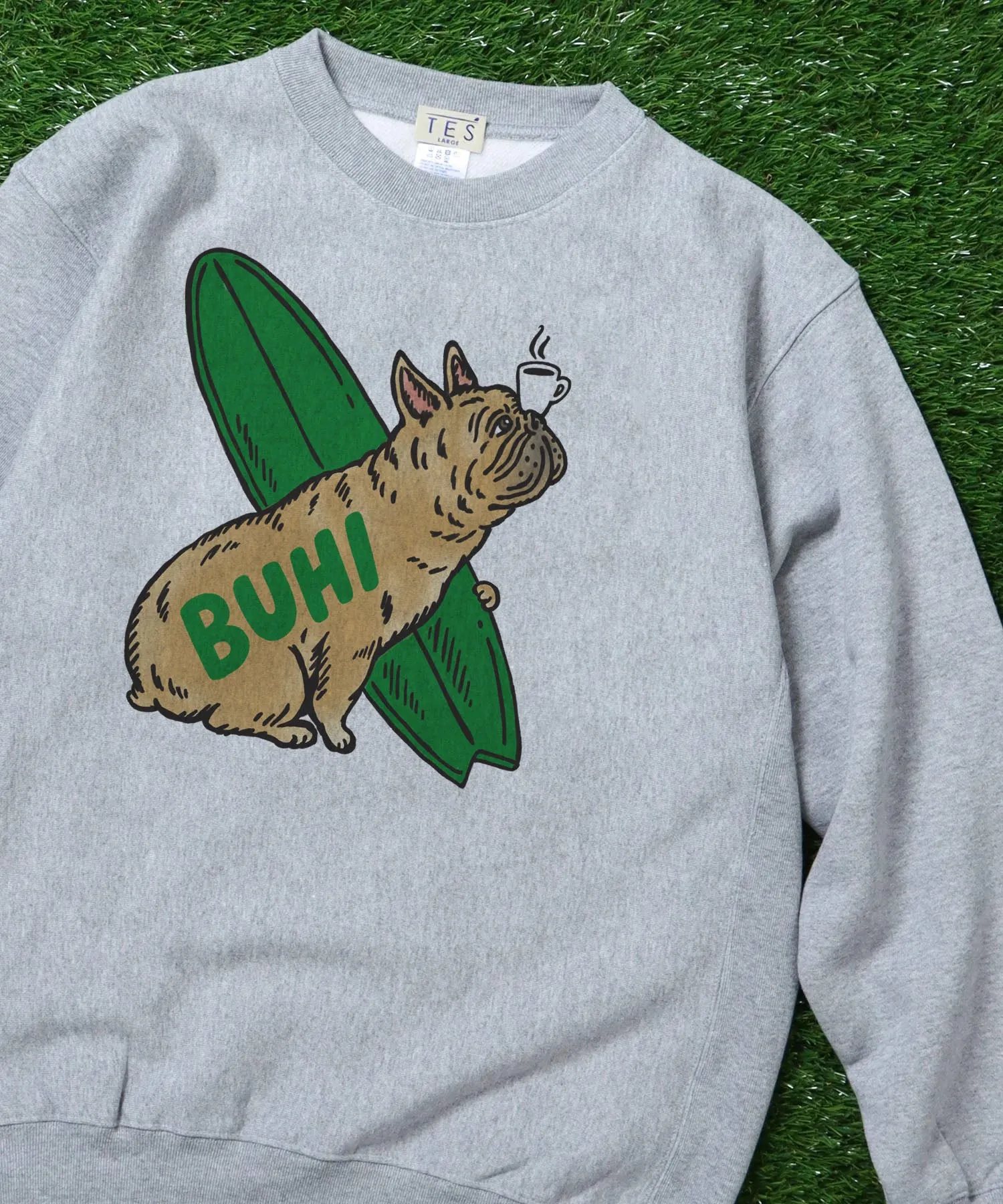≪カスタムオーダー≫ TES BUHI CAFE CUSTOM CREW SWEAT / スウェット トレーナー