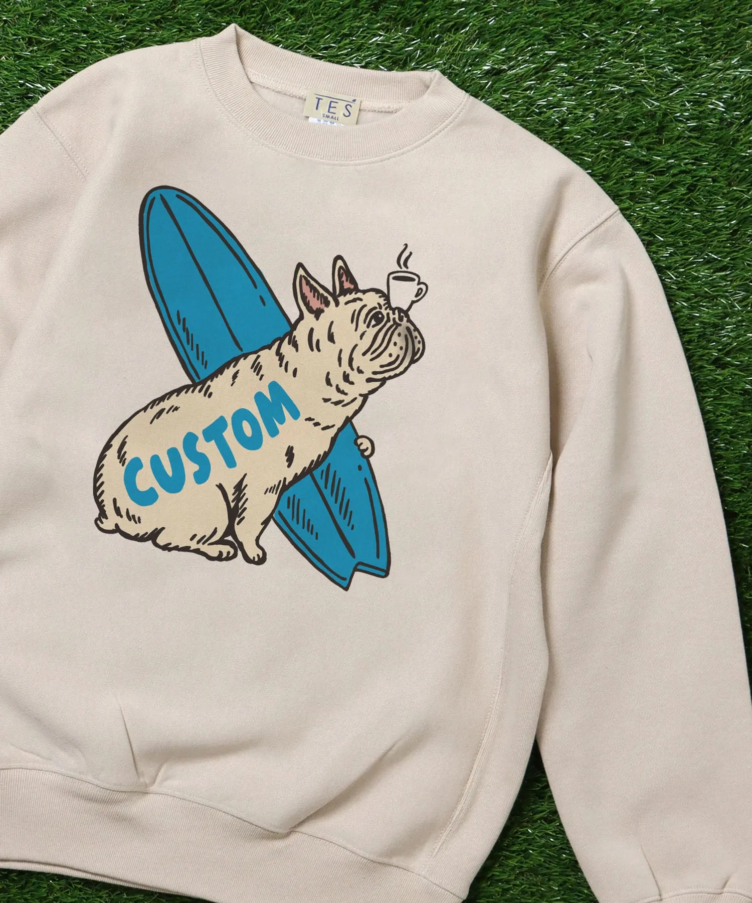 ≪カスタムオーダー≫ TES BUHI CAFE CUSTOM CREW SWEAT / スウェット トレーナー