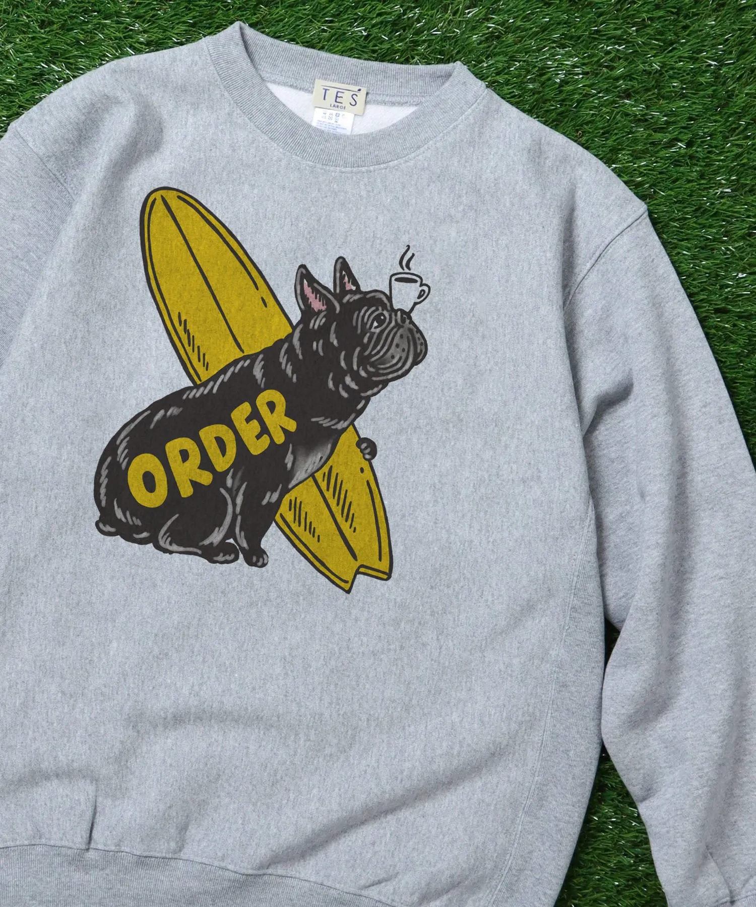 ≪カスタムオーダー≫ TES BUHI CAFE CUSTOM CREW SWEAT / スウェット トレーナー
