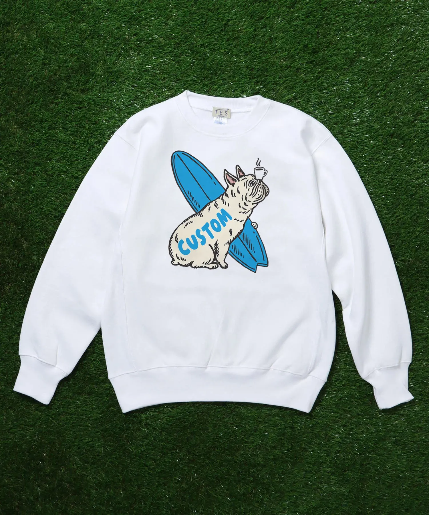 ≪カスタムオーダー≫ TES BUHI CAFE CUSTOM CREW SWEAT / スウェット トレーナー