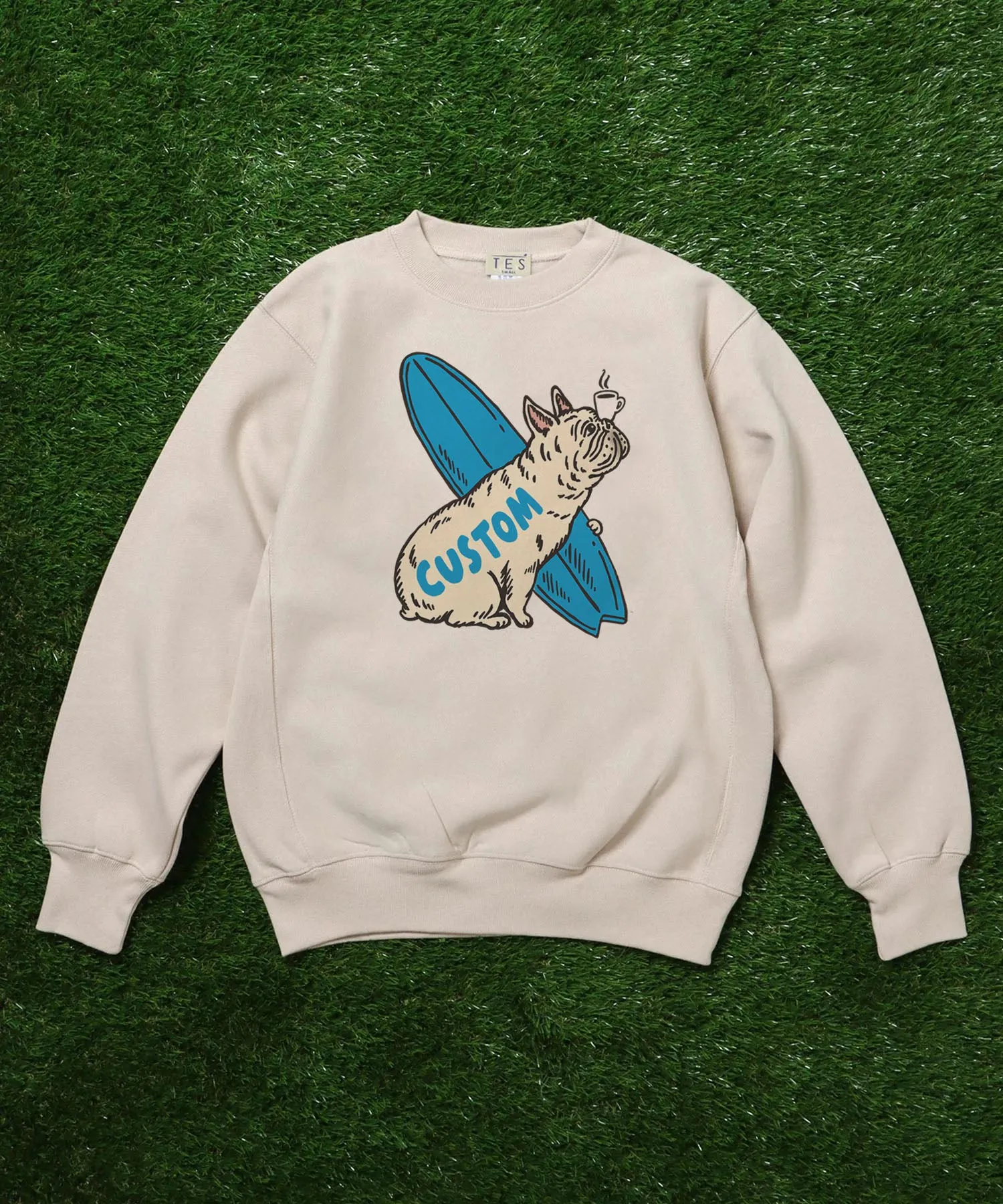 ≪カスタムオーダー≫ TES BUHI CAFE CUSTOM CREW SWEAT / スウェット トレーナー