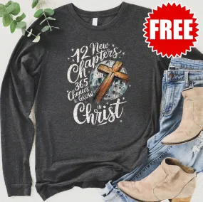 12 New Chapters Long Sleeve - Heather Charcoal