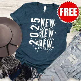 2025 Tee - Heather Atlantic