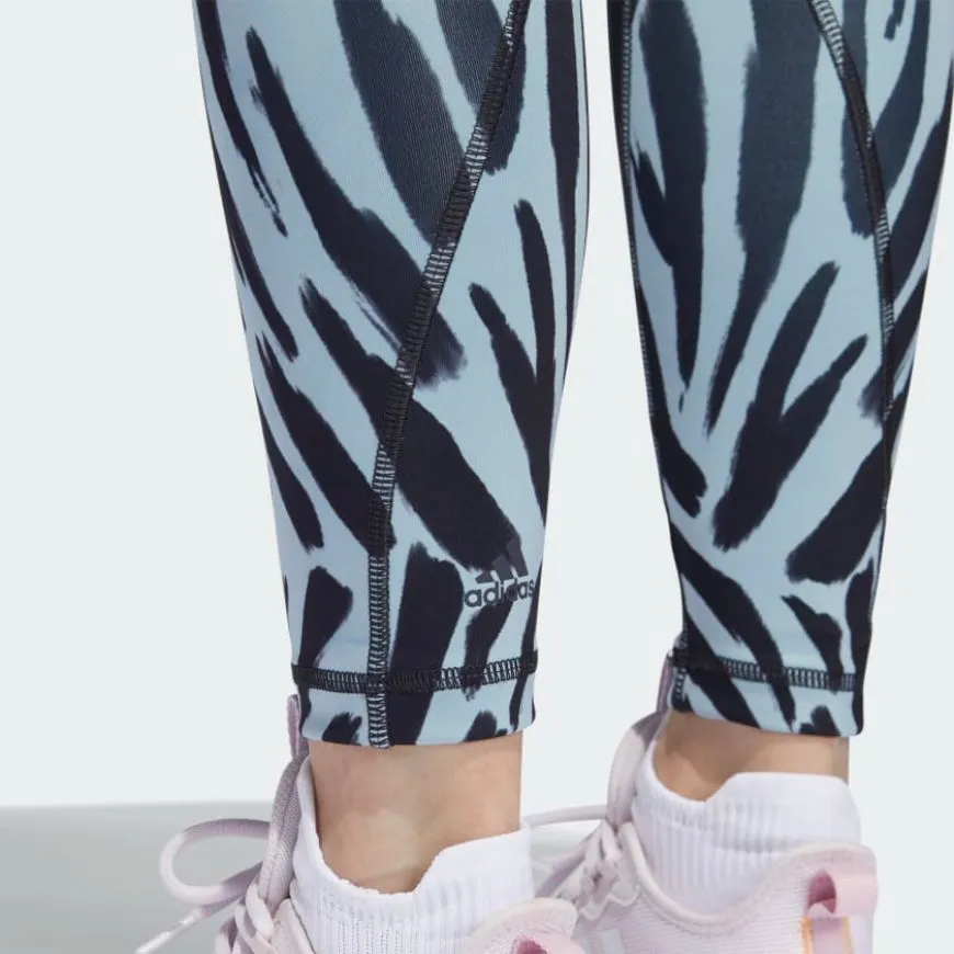 Adidas Optime Fierce 7/8 Women Training Tight Black/Magic Grey