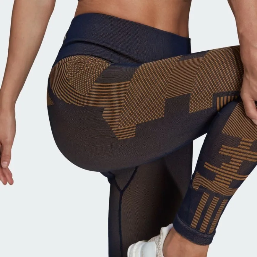 Adidas X Karlie Kloss Knit Women Training Tight Indigo/Mesa