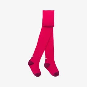 Baby girls' hot pink tights