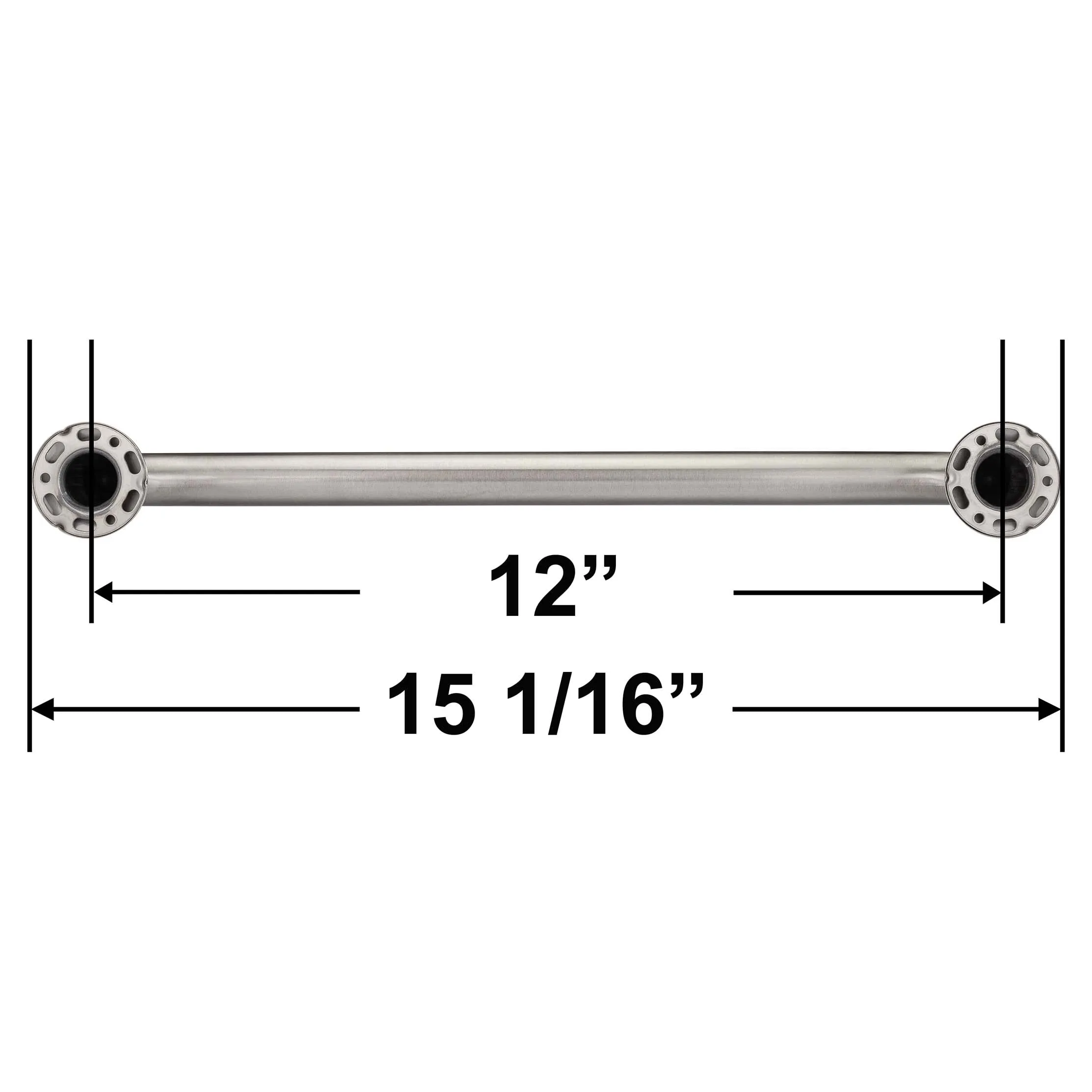 Bathroom Grab Bar, 12 In. X 1 1/2 In.