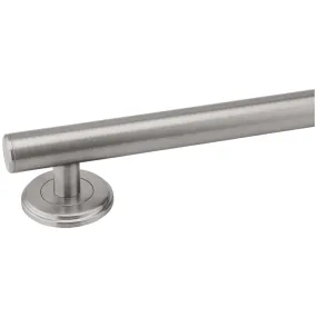 Bathroom Grab Bar, Contemporary, Round Escutcheon, 42 In. X 1 1/4 In.