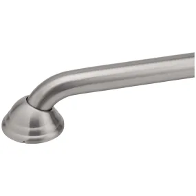 Bathroom Grab Bar, Decorative, Dome Escutcheon, 12 In. X 1 1/4 In.