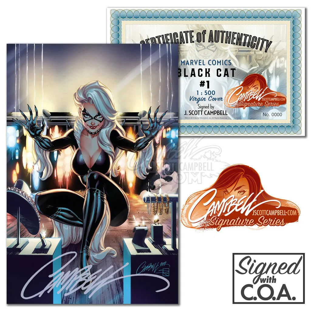 Black Cat #1 JSC INCENTIVE 1:500 Virgin