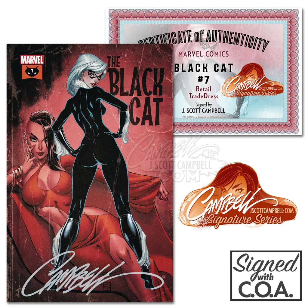 Black Cat #7 J. Scott Campbell [A] Trade Dress
