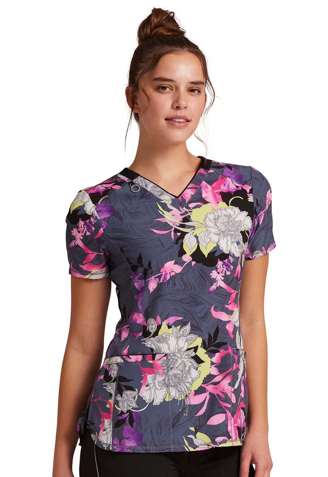 Botanical Mashup Top by Cherokee Infinity