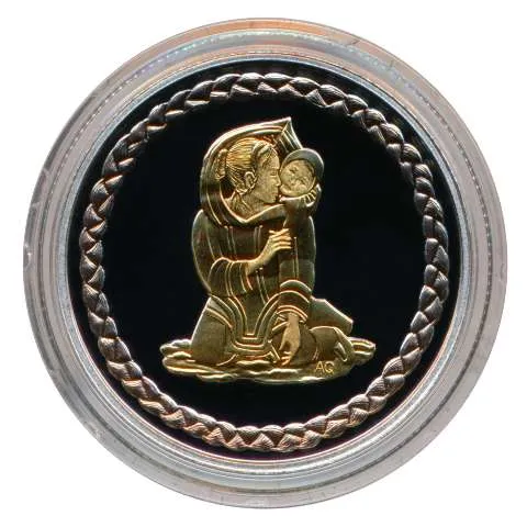 Canada Silver 2011 $3 Family Scene PF .25oz, .9999