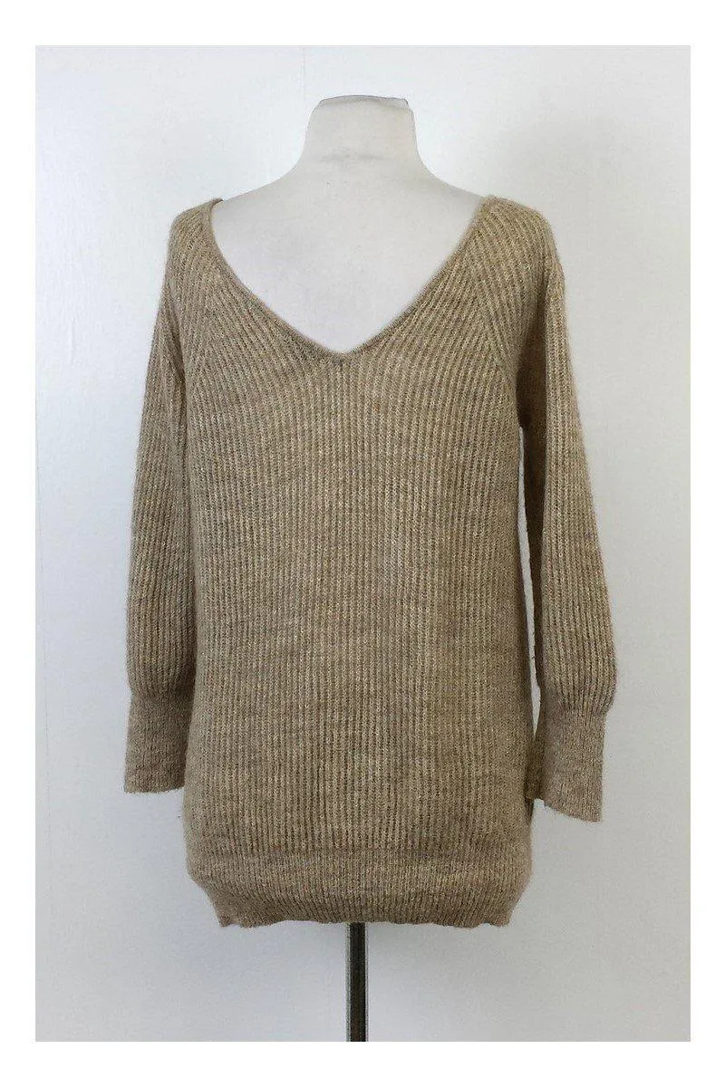 Club Monaco - Beige Mohair Sweater Sz XS