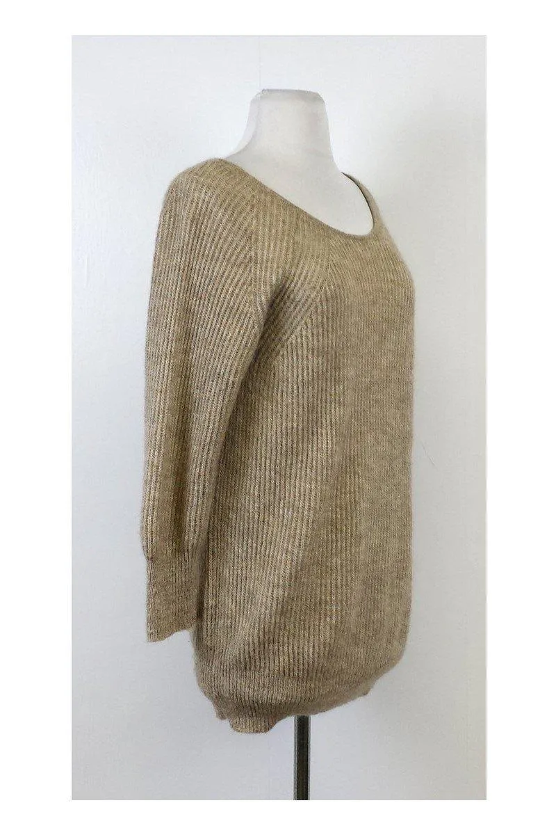 Club Monaco - Beige Mohair Sweater Sz XS