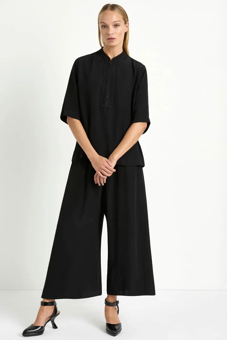 Dubai Mache Pant in Black