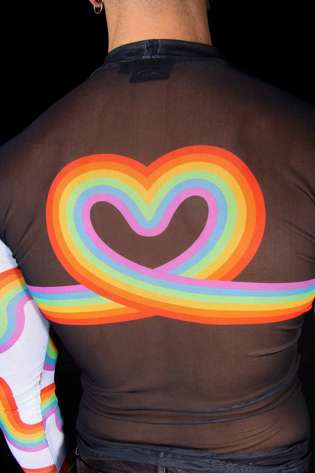 EFFENBERGER PRIDE MESH TOP