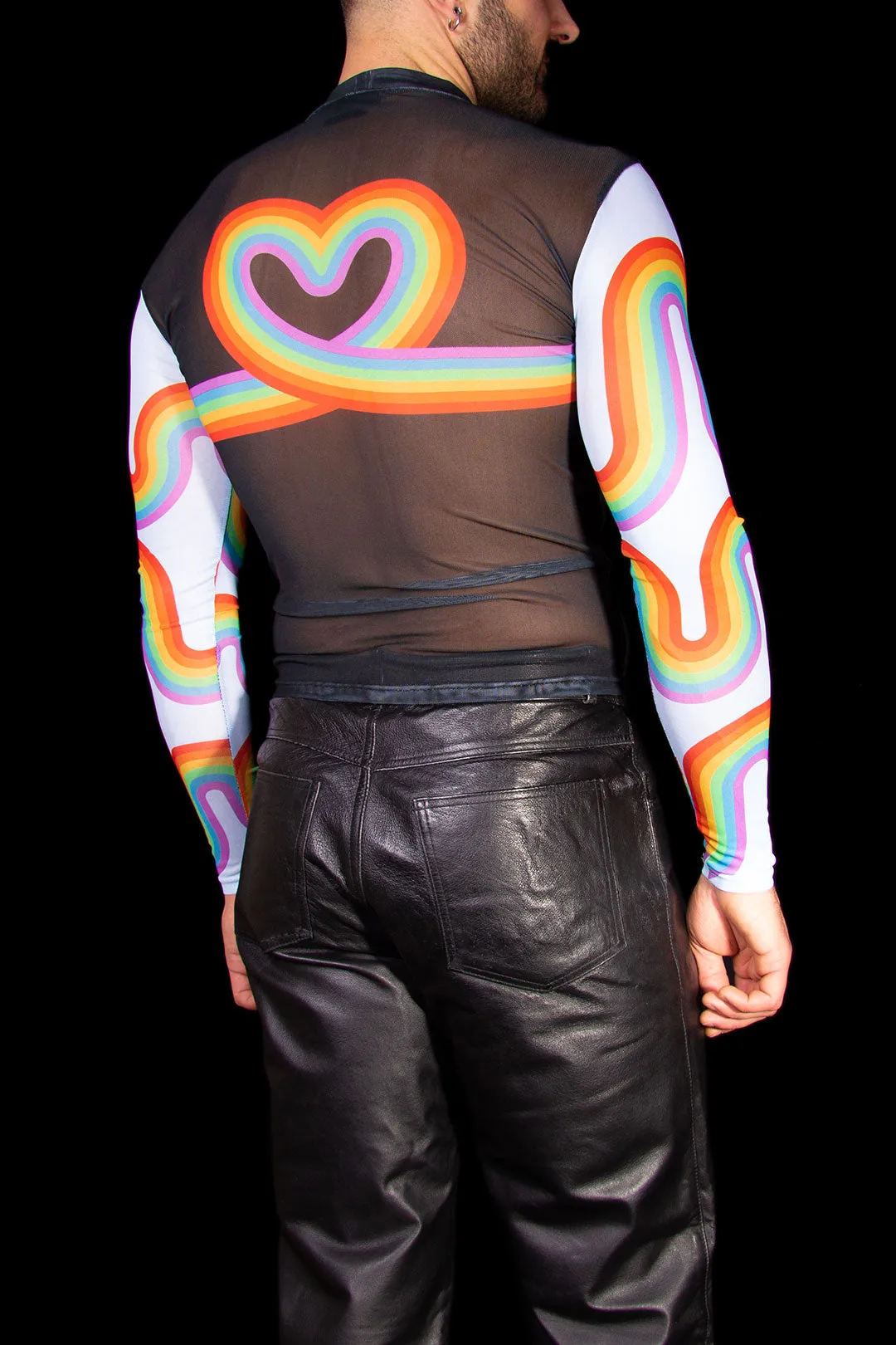 EFFENBERGER PRIDE MESH TOP