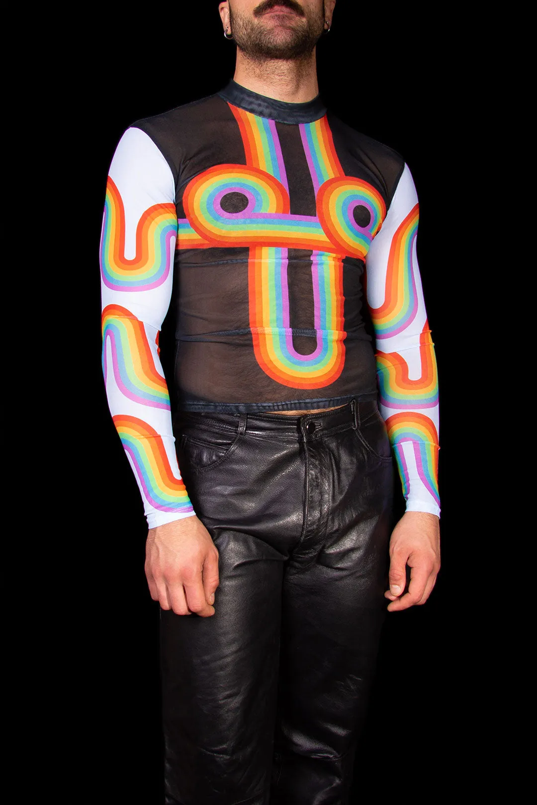 EFFENBERGER PRIDE MESH TOP