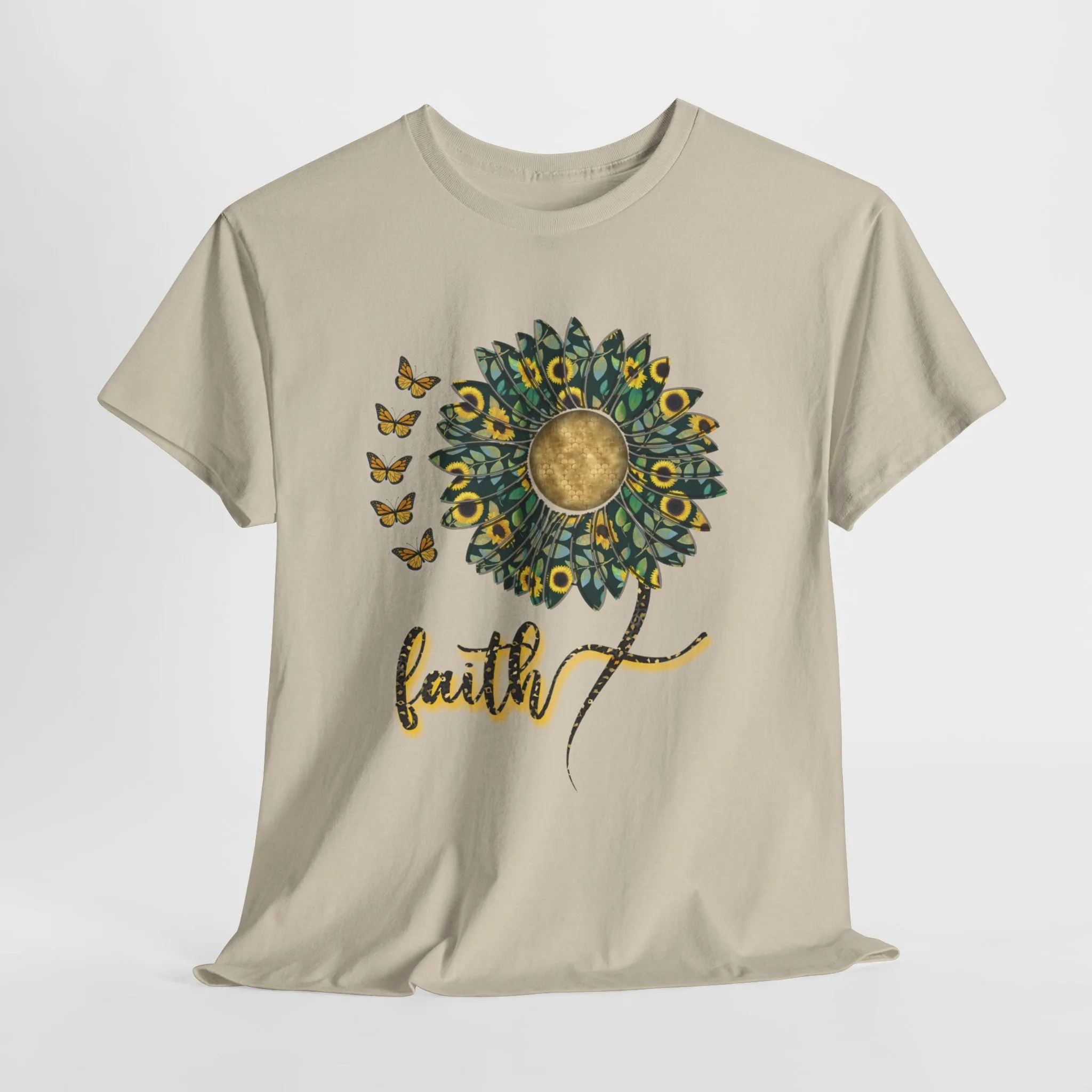 Faith & Sunflowers Tee