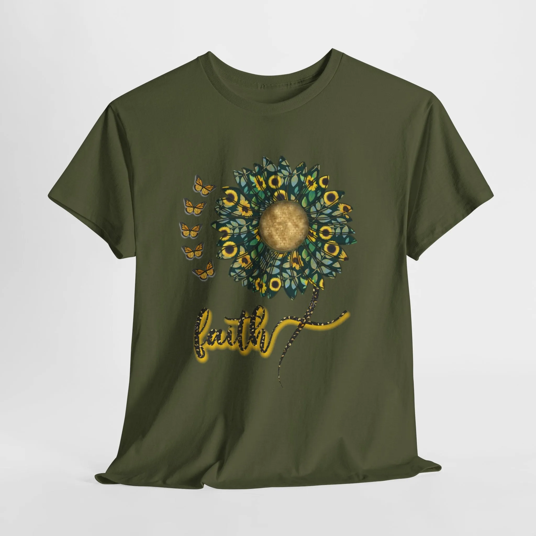 Faith & Sunflowers Tee