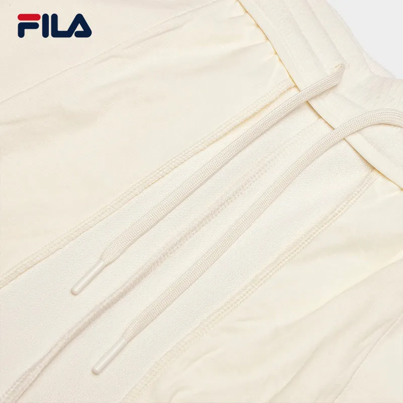 FILA CORE LIFESTYLE WHITE MILAN DESIGN WEEK Women Knit Pants (Ash)
