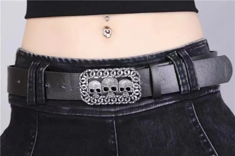 Goth Denim Skirt Collection