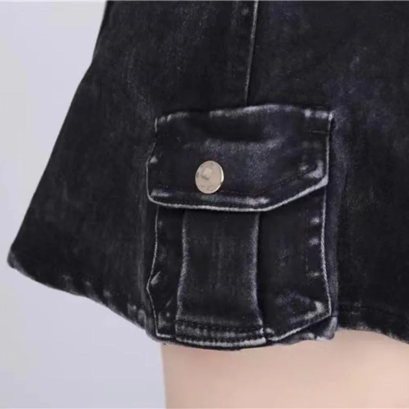 Goth Denim Skirt Collection