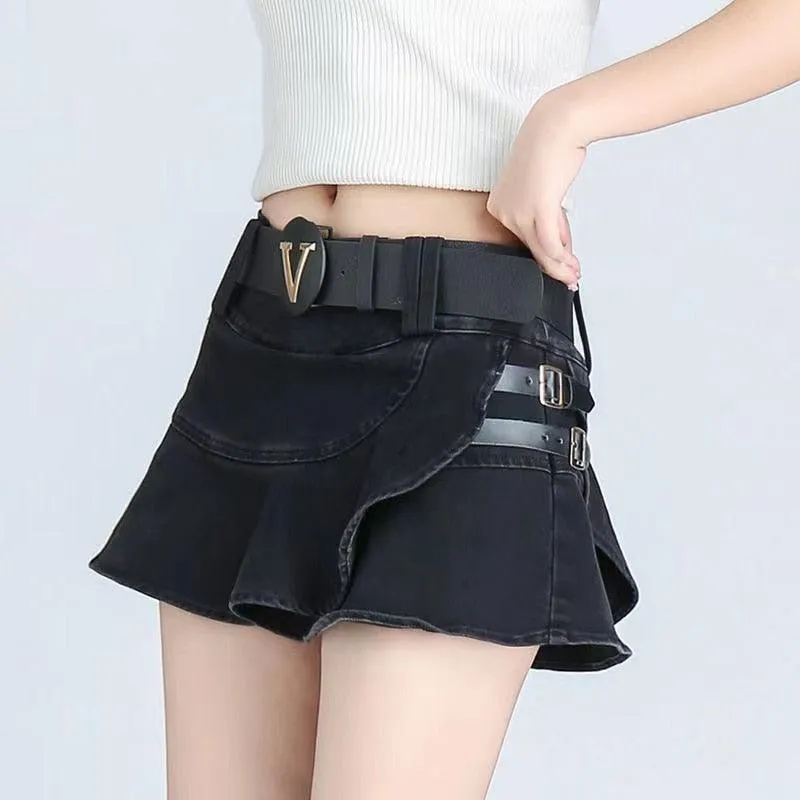 Goth Denim Skirt Collection