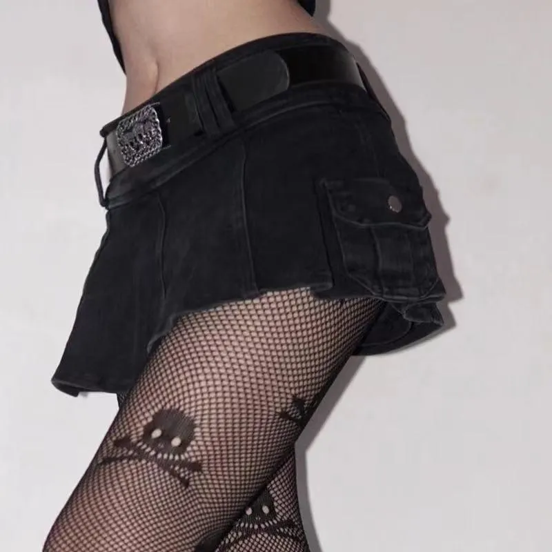 Goth Denim Skirt Collection