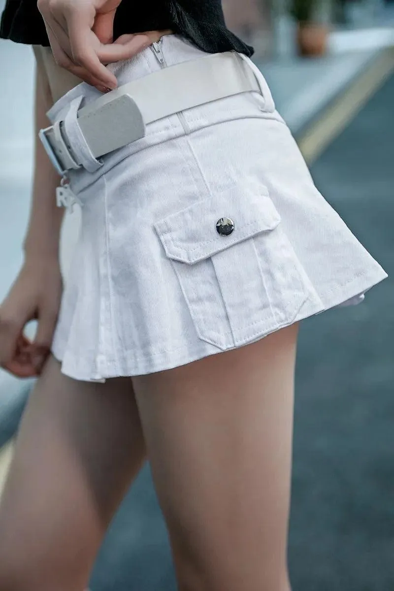 Goth Denim Skirt Collection