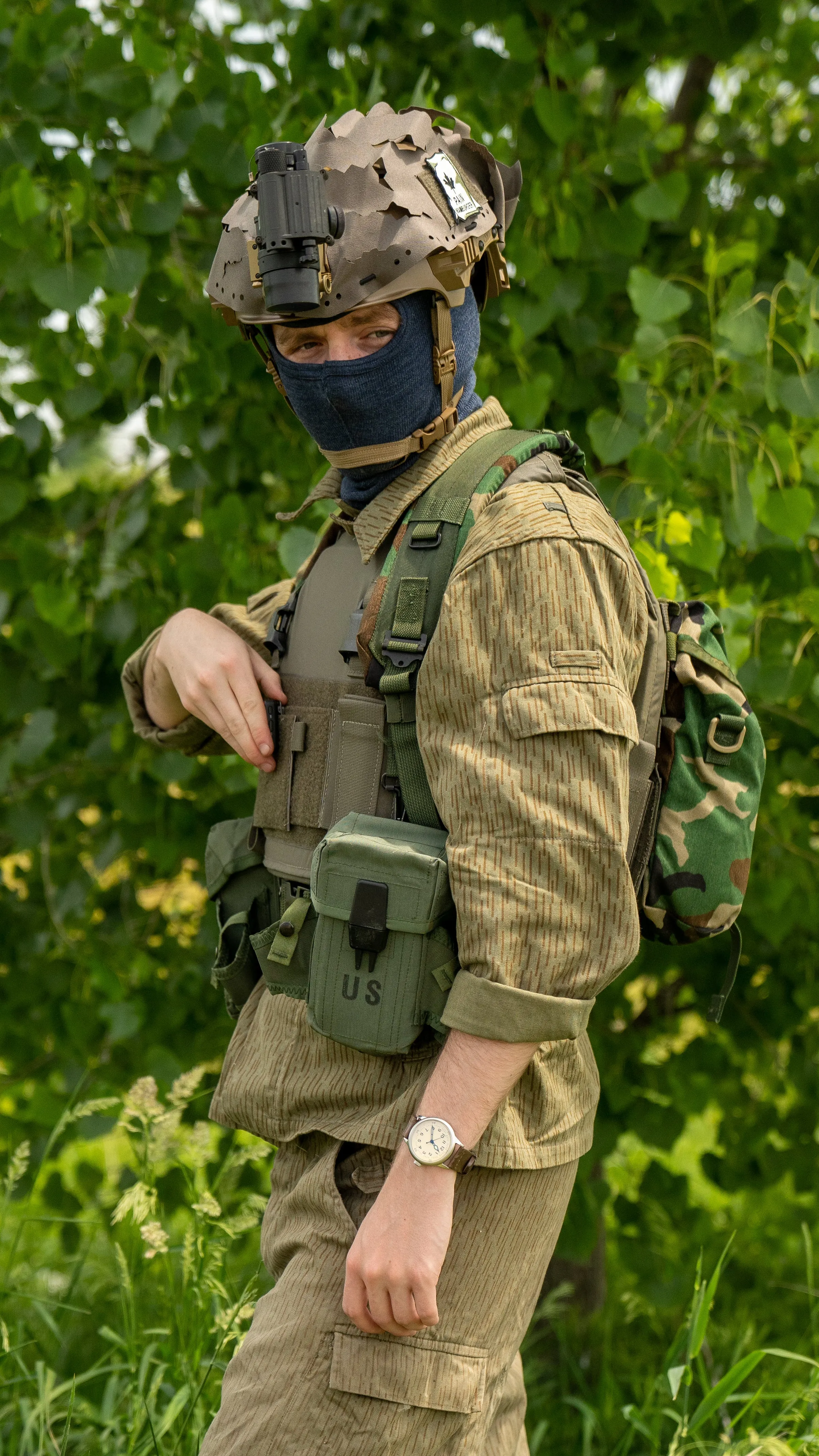 Grade 2 East German Strichtarn Summerweight Field Jacket