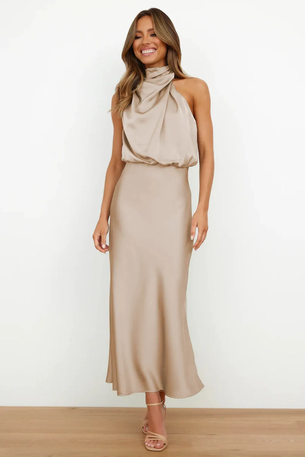 Halter Elegance Cocktail Dress - Culture Heaven Special