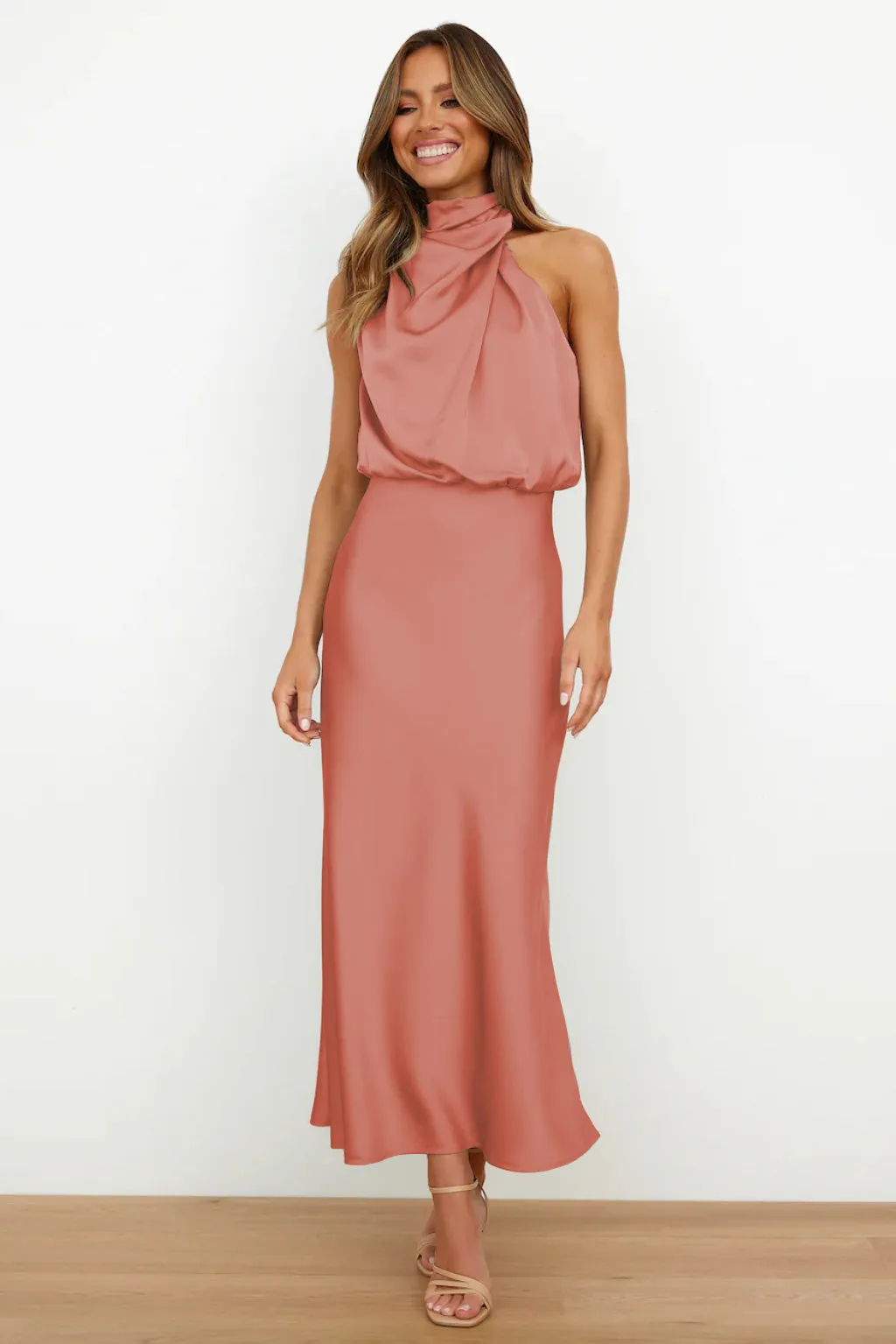 Halter Elegance Cocktail Dress - Culture Heaven Special