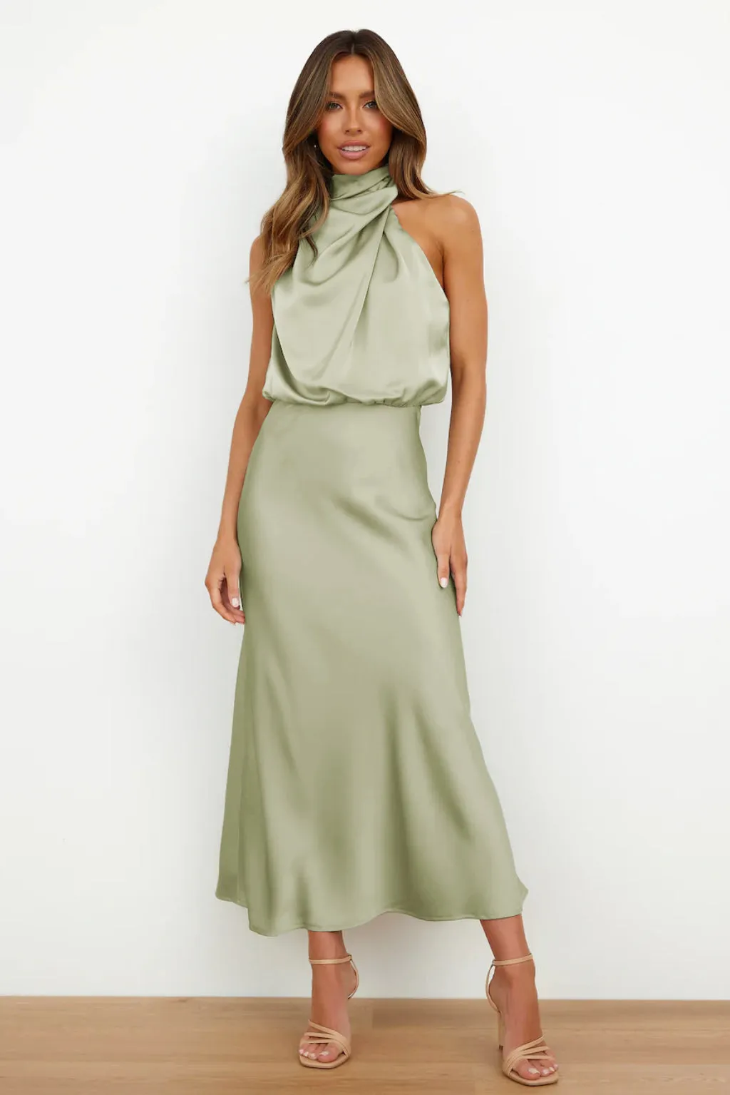 Halter Elegance Cocktail Dress - Culture Heaven Special