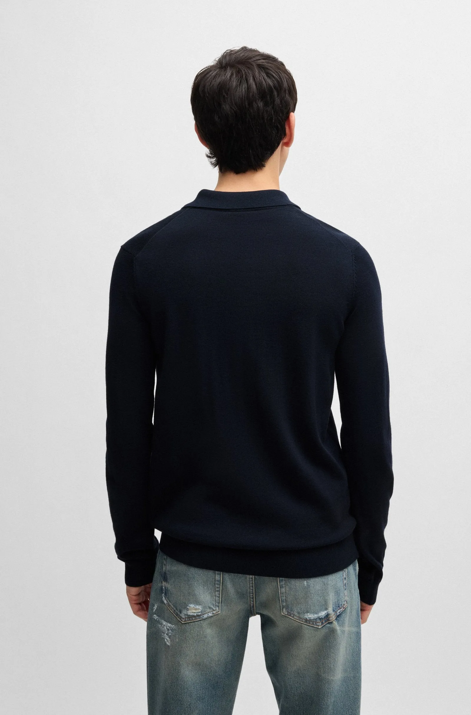 HUGO San Pepe-M1 Sweater 410 Navy
