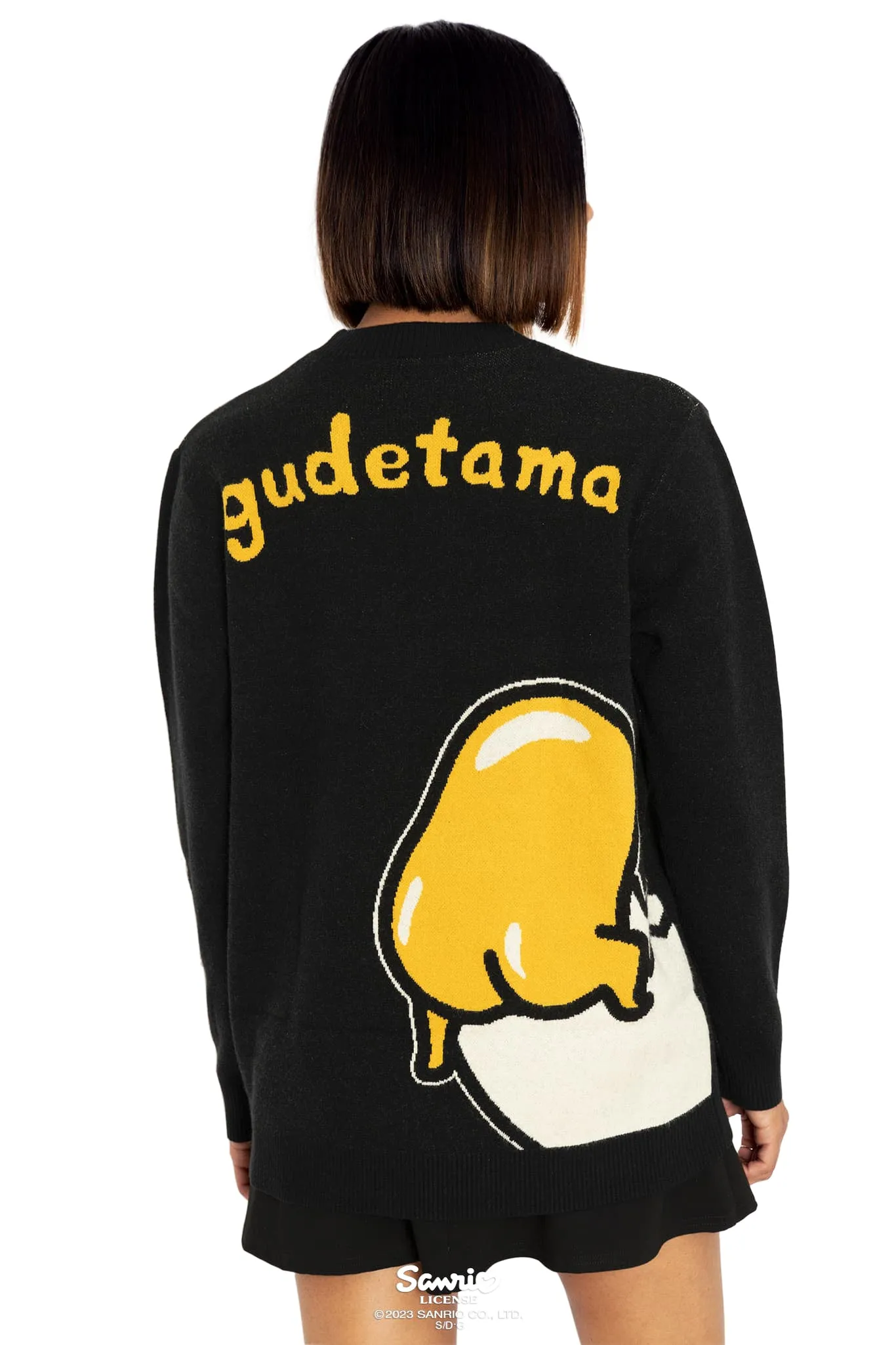 Lazy Gudetama Oversized Knit Sweater
