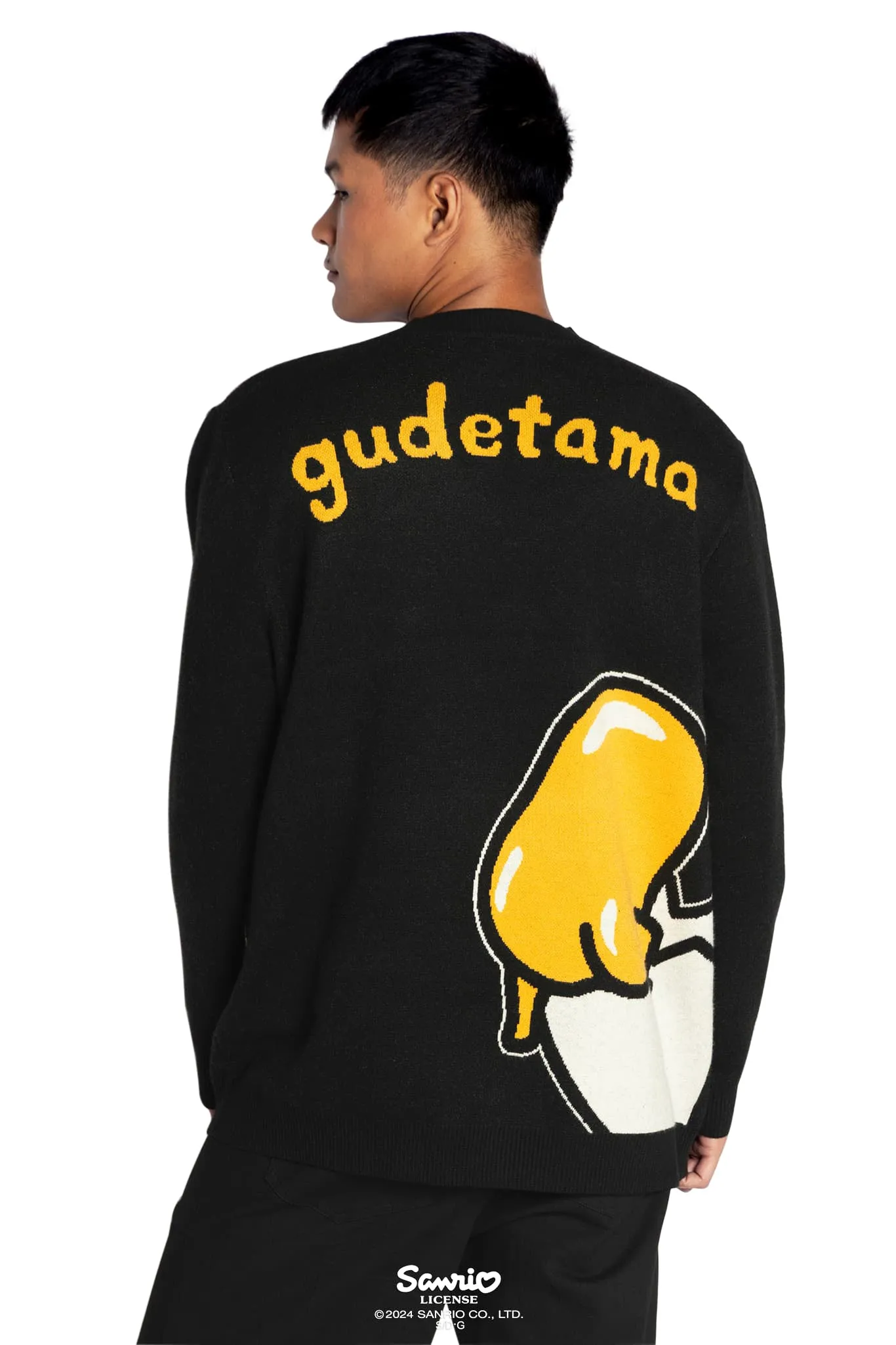 Lazy Gudetama Oversized Knit Sweater