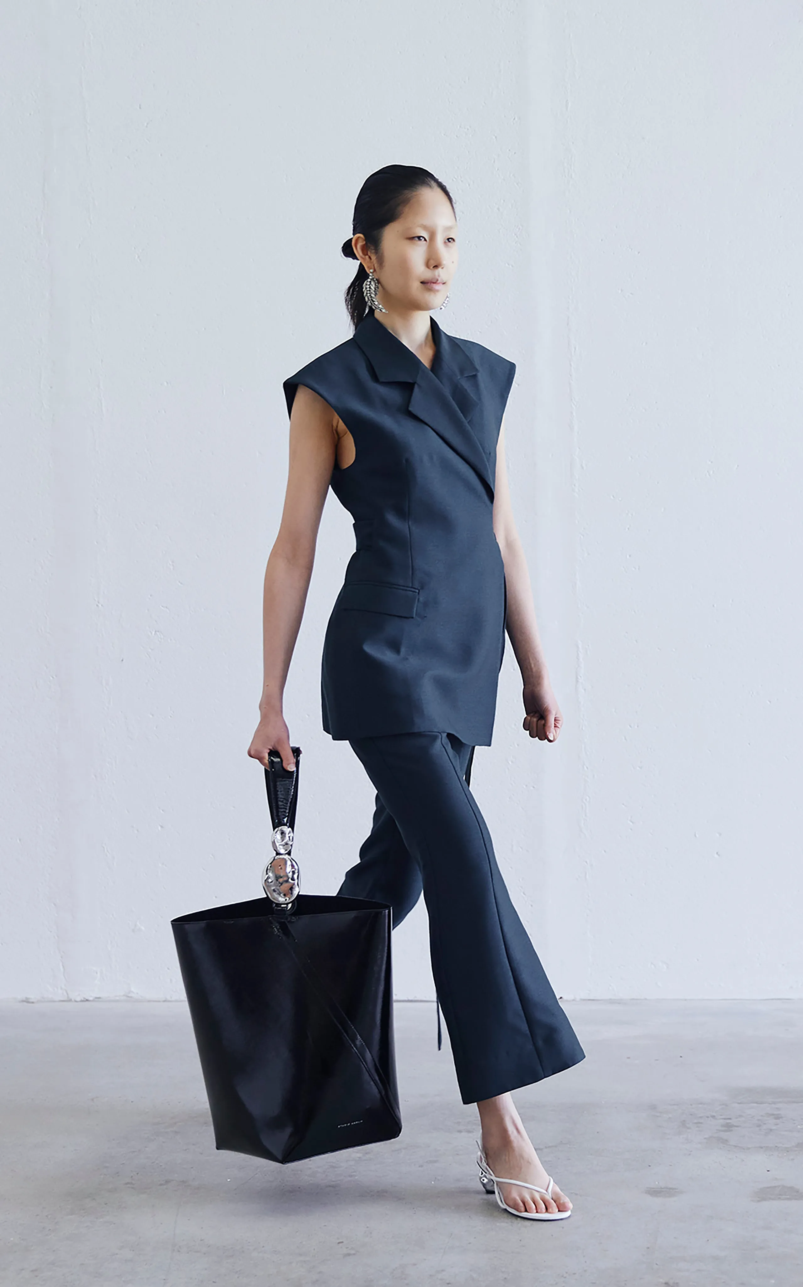 Lettini Crop Flare Pant | Seagrass