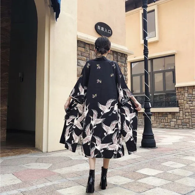 Long Kimono Cardigan