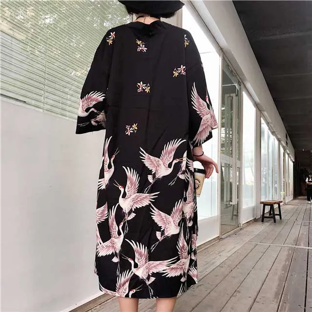 Long Kimono Cardigan
