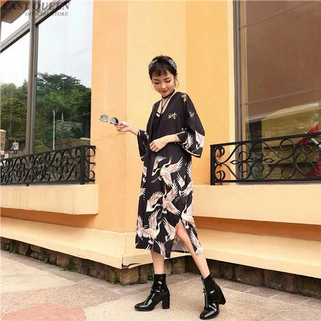 Long Kimono Cardigan