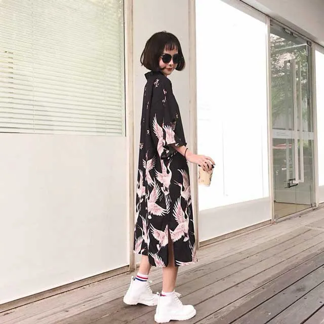 Long Kimono Cardigan