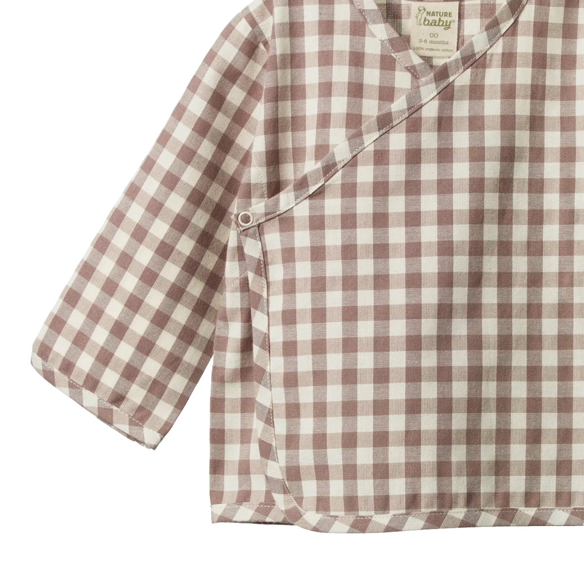 Nature Baby Rumi Kimono Jacket Cub Check