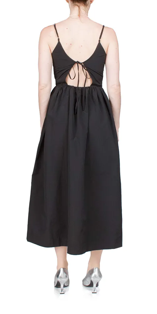 Neroni Dress Black Rosette