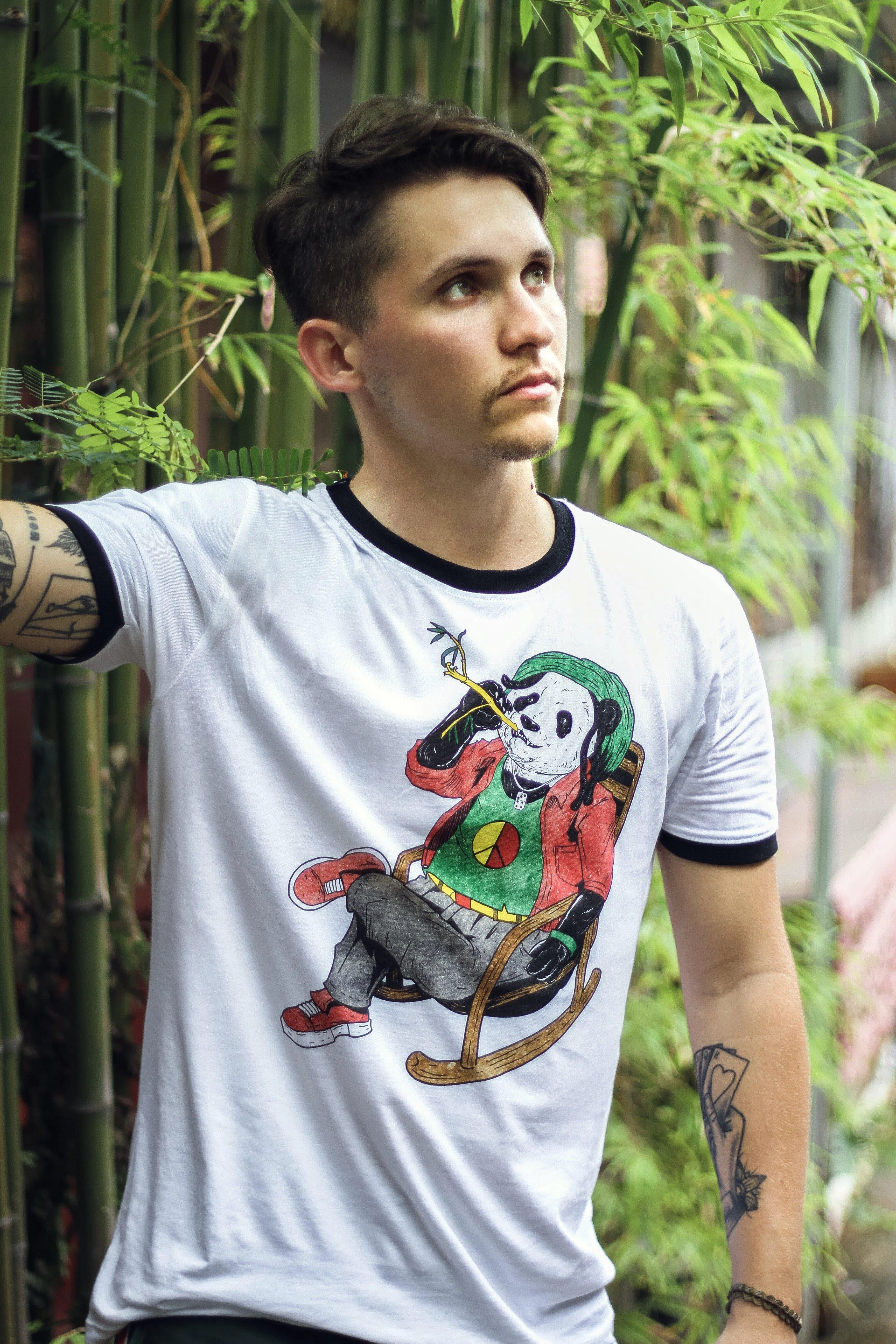 Organic Marley Panda Unisex Tee