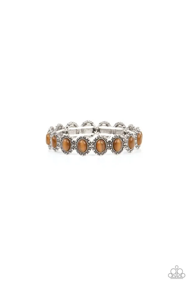 Paparazzi Bracelet ~ Sweet Oblivion - Brown