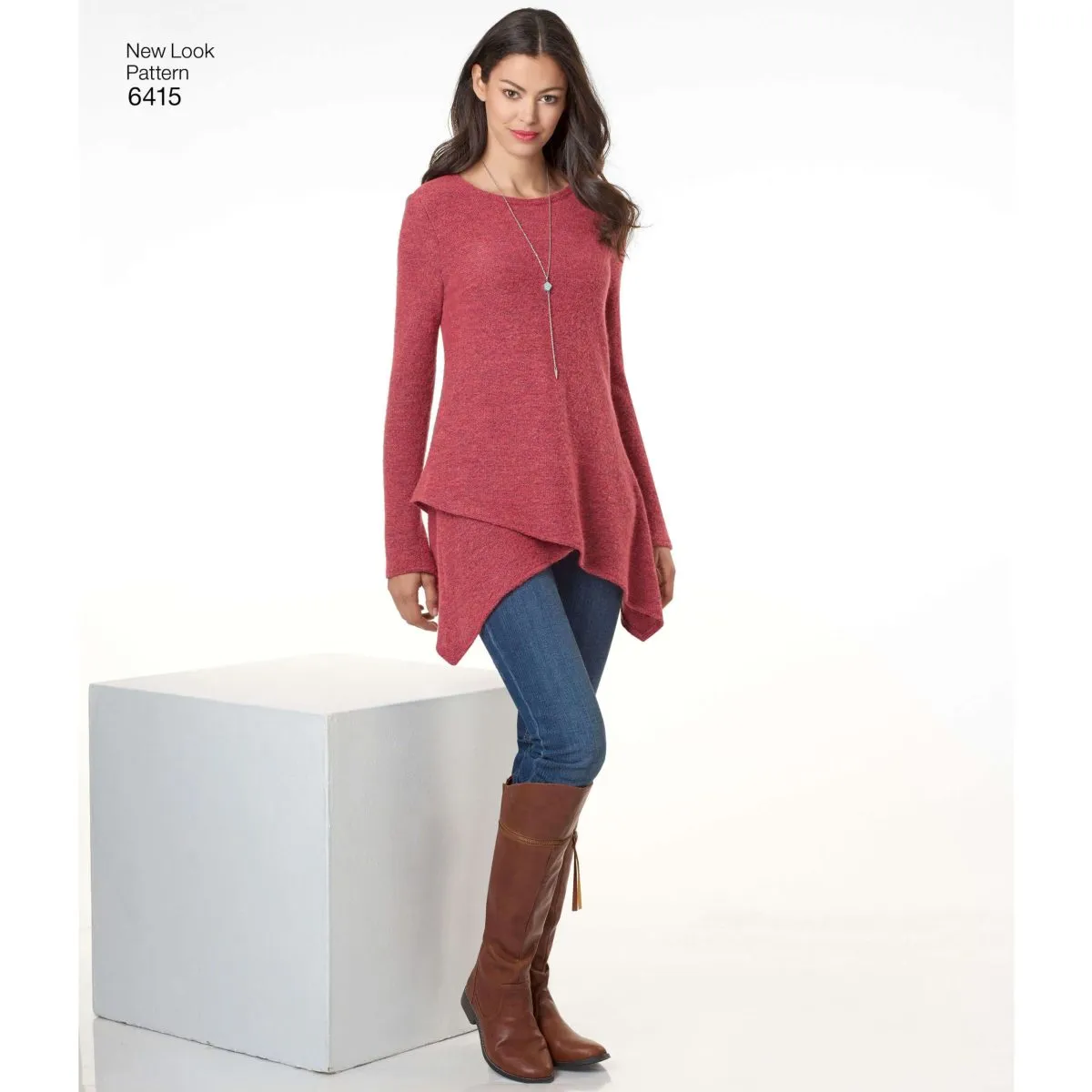 Pattern - New Look - N6415 - Misses’ Knit Tunics